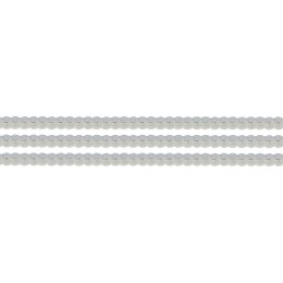 Taśma ozdobna Craft-Fun Series z cekinami 6x2 [mm x m] biała Titanum (363644) Titanum