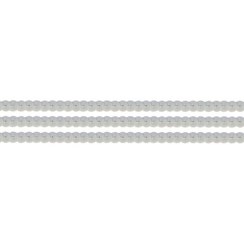 Taśma ozdobna Craft-Fun Series z cekinami 6x2 [mm x m] biała Titanum (363644) Titanum