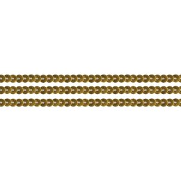 Taśma ozdobna Craft-Fun Series z cekinami 6x2 [mm x m] złota Titanum (363643) Titanum