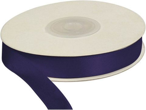 Wstążka Craft-Fun Series satynowa 12x25 [mm x m] granatowa Titanum (12/25/40) Titanum