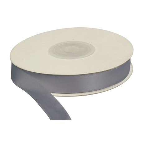 Wstążka Craft-Fun Series satynowa 12x25 [mm x m] szara Titanum (12/25/3) Titanum