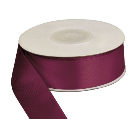 Wstążka Craft-Fun Series satynowa 25x25 [mm x m] bordowa Titanum (311971) Titanum