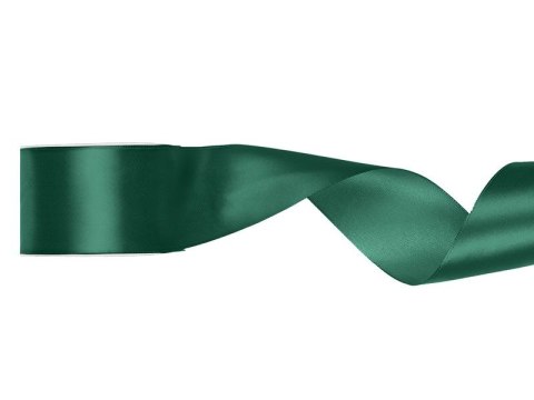 Wstążka Craft-Fun Series satynowa 50x25 [mm x m] zielony butelkowy Titanum (TS50-012B) Titanum