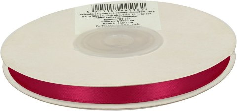 Wstążka Craft-Fun Series satynowa 6x25 [mm x m] różowa ciemna Titanum (12/25/006) Titanum