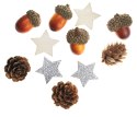 Zestaw dekoracyjny Craft-Fun Series szyszki, żołędzie, gwiazdki Titanum (23BR1204-61) Titanum