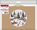 Zestaw kreatywny Craft-Fun Series Zestaw do haftowania - świąteczna wioska Titanum (25YY0512(1-6#)) Titanum