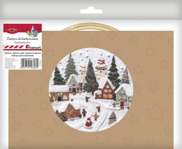 Zestaw kreatywny Craft-Fun Series Zestaw do haftowania - świąteczna wioska Titanum (25YY0512(1-6#)) Titanum