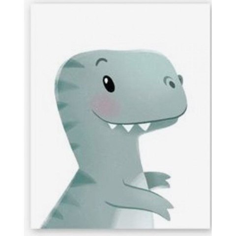 Zestaw kreatywny dla dzieci Malowanie po numerach 18x24cm dinuś Norimpex (NO-1008783) Norimpex