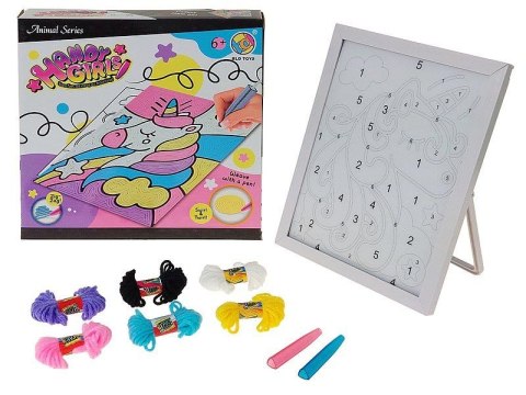 Zestaw kreatywny dla dzieci do wyplatania Adar (606999) Adar