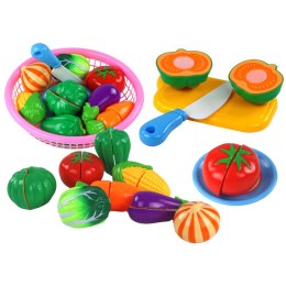 Artykuły kuchenne Zestaw Warzyw na Rzepy W Koszyczku 8 Szt Talerzyk Nóż Lean (17341) Lean