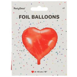 Balon foliowy Serce 18cal Partydeco (FB9M-007) Partydeco