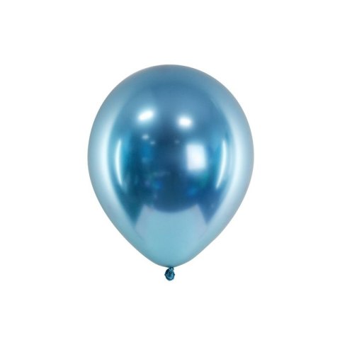 Balon gumowy 10 szt. niebieski 270mm Partydeco (CHB1-001-10) Partydeco