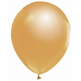 Balon gumowy Beauty&Charm metaliki złote 10szt. złoty metaliczny 300mm 12cal Godan (CB-1MZL) Godan