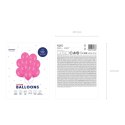 Balon gumowy Party Deco BALONY STRONG pastelowy 10 szt różowy 270mm Partydeco (SB12P-006-10) Partydeco