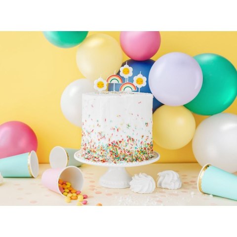 Balon gumowy Pastel Eco Balloons biały 260mm Partydeco (ECO26P-008-10) Partydeco