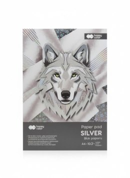 Blok artystyczny silver A4 230g 10k Happy Color (HA 7840 2030-SL) Happy Color