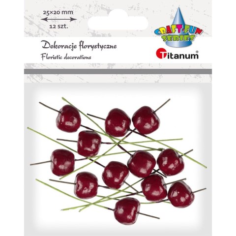 Dekoracja Craft-Fun Series Jabłuszka na piku Titanum Titanum