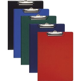 Deska z klipem (podkład do pisania) A5 fokus pastel czarny Panta Plast Panta Plast