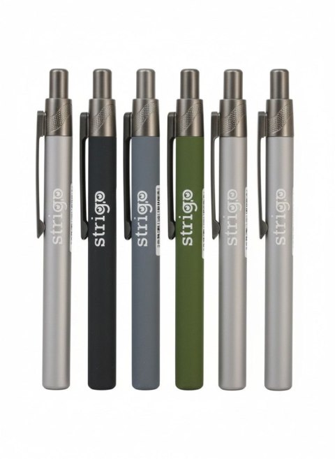 Długopis żelowy ADVENTURE wkład niebieski 0,7mm Strigo (SSC462) Strigo