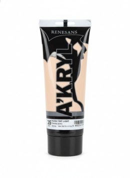 Farba akrylowa kolor: cielisty różowy 200ml Renesans (35) Renesans