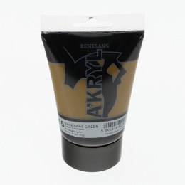 Farba akrylowa kolor: zielona 100ml Renesans (45) Renesans