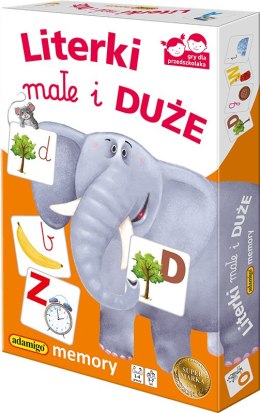 Gra edukacyjna LITERKI MAŁE I DUŻE LITERKI MAŁE I DUŻE Kukuryku Kukuryku