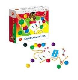 Gra logiczna nawlekaj nie czekaj mini Domino Alexander (5906018004137) Alexander