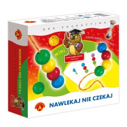 Gra logiczna nawlekaj nie czekaj mini Domino Alexander (5906018004137) Alexander