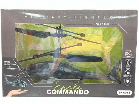 Helikopter na podczerwień sterowany dłonią, z czujnikiem zbliżeniowym (góra, dół) Adar (586659) Adar