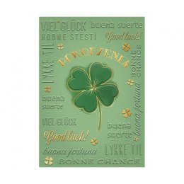 Kartka składana A5 Karnet A5 powodzenia Henry (5905701485833) Henry