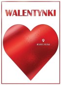 Kartka składana B6 Karnet B6 Walentynki SERCE I PINEZKA Henry (5905701487530) Henry