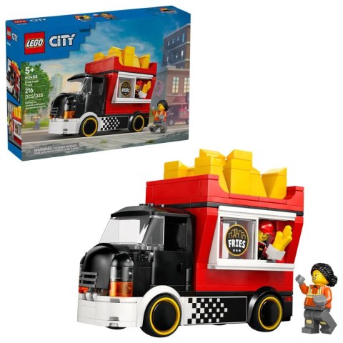 Klocki konstrukcyjne City Food truck z frytkami Lego (60488) Lego