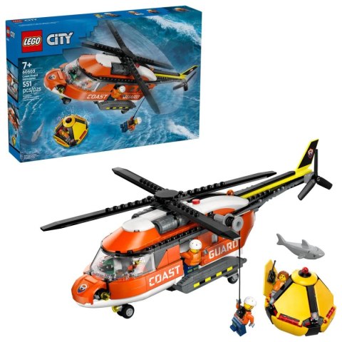 Klocki konstrukcyjne City Helikopter straży przybrzeżnej Lego (60503) Lego