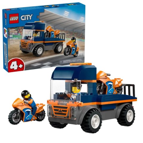 Klocki konstrukcyjne City Laweta dla motocykli Lego (60491) Lego