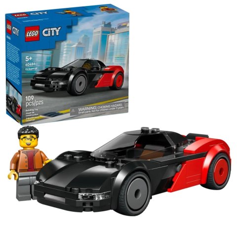 Klocki konstrukcyjne City Supersamochód elektryczny Lego (60486) Lego
