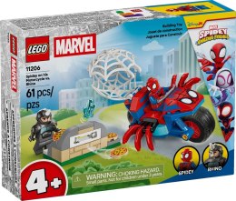 Klocki konstrukcyjne Marvel Spidey na motocyklu kontra Rhino Lego (11206) Lego