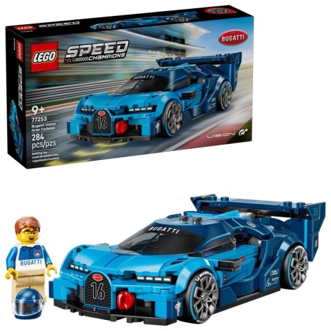 Klocki konstrukcyjne Speed Champions Hipersamochód sportowy Bugatti Vision GT Lego (77253) Lego