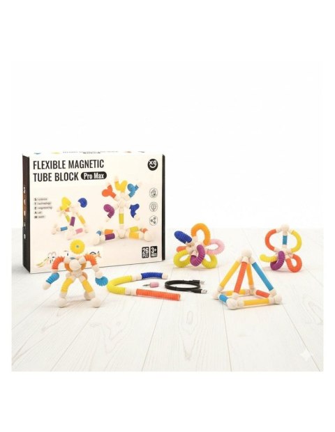 Klocki magnetyczne elastyczne tuby 26 elementów Bemag (11129) Bemag