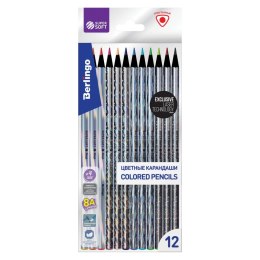 Kredki ołówkowe 12 kol. Berlingo (4260709084275) Berlingo
