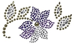 Kryształki Craft-Fun Series Kwiaty mix Titanum (23mH03193) Titanum