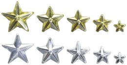 Kryształki Craft-Fun Series gwiazdki złoty/srebrny Titanum (24MH0381) Titanum