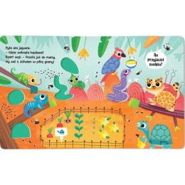 Książka dla dzieci Zakątek zwierzątek. Książeczka sensoryczna dla maluszka Aksjomat Aksjomat