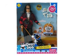 Lalka Kevin z psem szczekającym [mm:] 290 Adar (499423) Adar