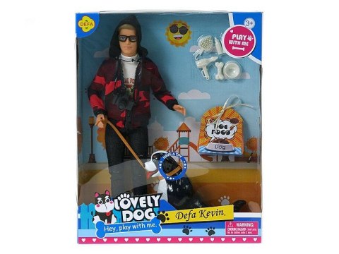 Lalka Kevin z psem szczekającym [mm:] 290 Adar (499423) Adar