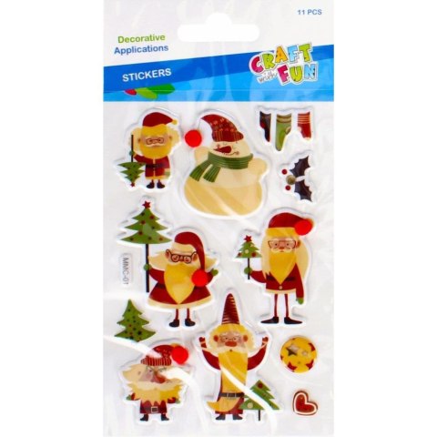 Naklejki świąteczne Craft with Fun (481029) Craft with Fun