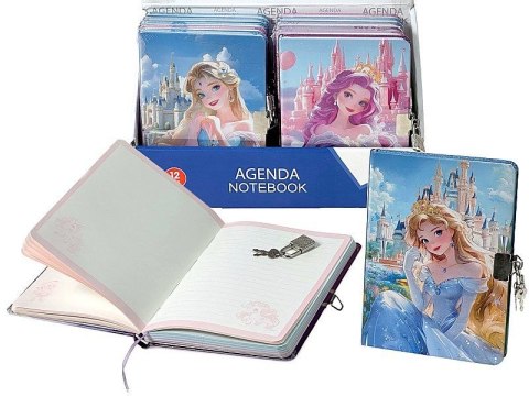 Pamiętnik księżniczki A5 [mm:] 180x125 Adar (617421) Adar