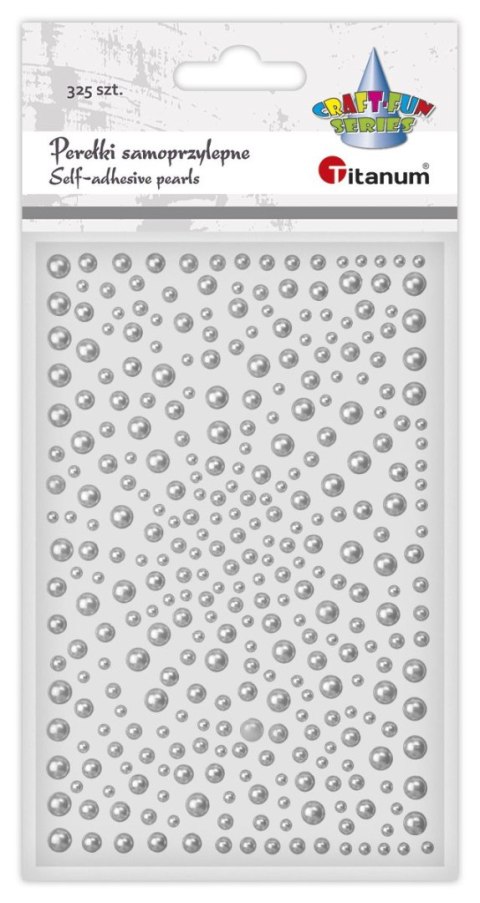 Perełki Craft-Fun Series białe Titanum (24SL0355) Titanum