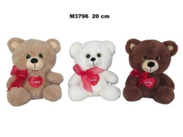 Pluszak miś love 3 kolory [mm:] 200 Sun-Day (169853) Sun-Day