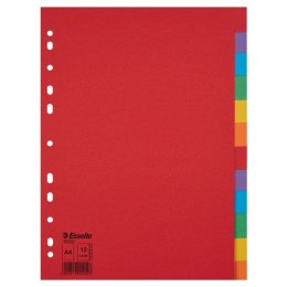 Przekładka czysta A4 mix kolorów 160g 12k Esselte (100202) Esselte