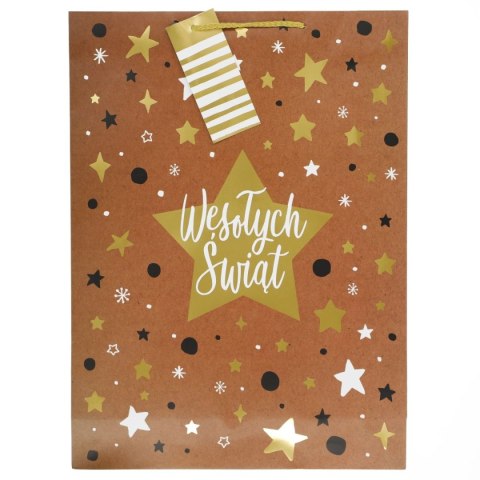 Torba prezentowa Merry TOREBKA BN ŚREDNIA Pan Dragon (003 GOLD) Pan Dragon